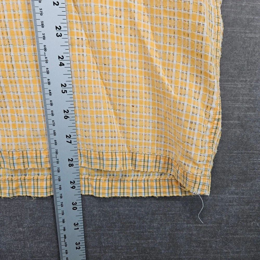 The North Face Shirt Plaid Button Up Short Sleeve Outdoor Vintage‎ Mens Size M